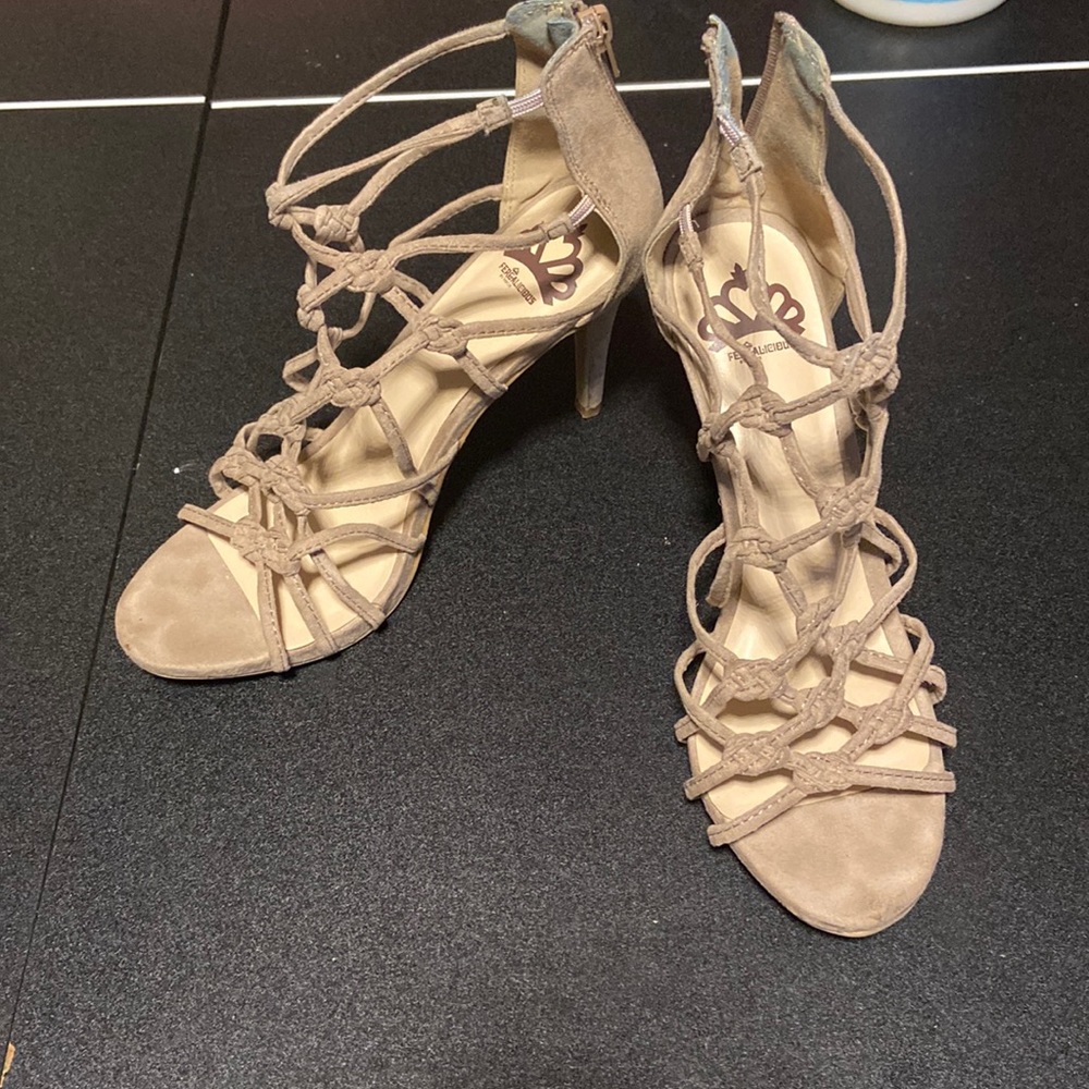 Lavender heels!